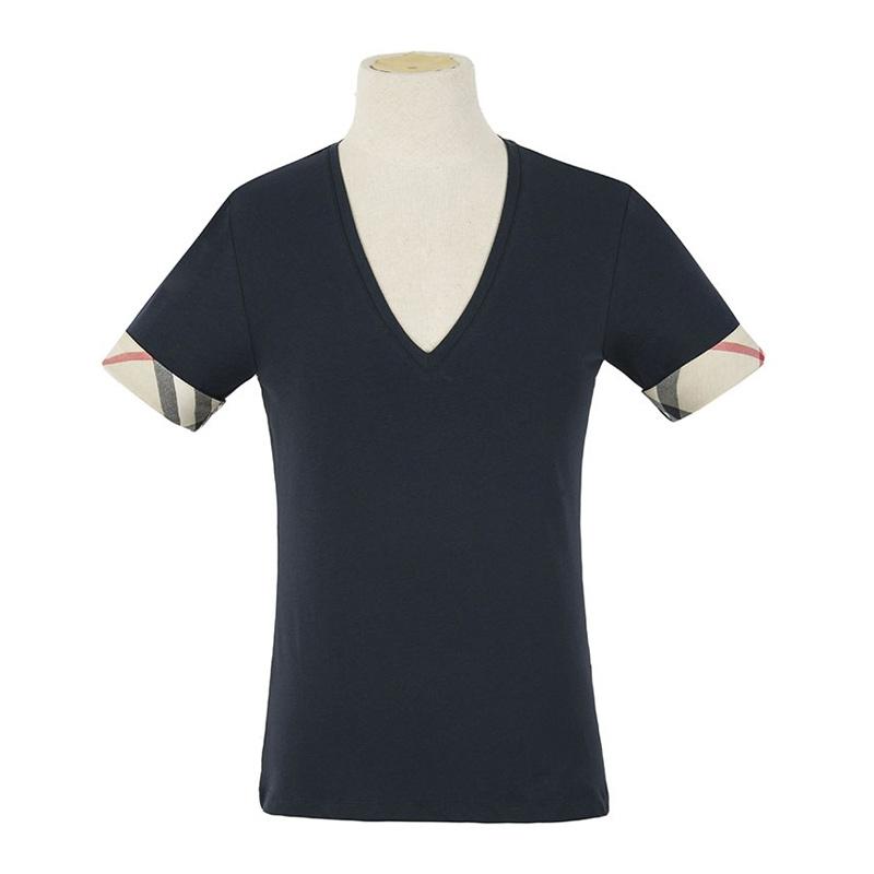 バーバリーBURBERRY レディース Tシャツ 3929549 41000 NAVY