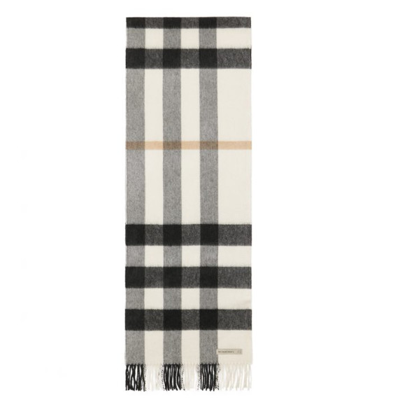 バーバリーBURBERRY MUFFLER  マフラー  3829862 1001B IVORY