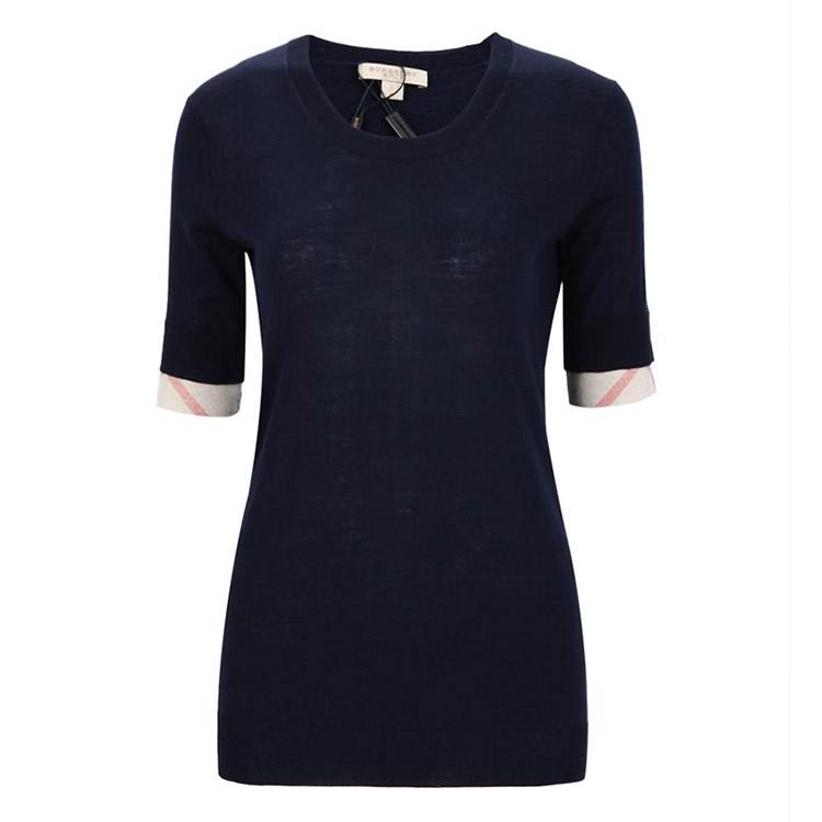 バーバリーBURBERRY レディース ネイビー Tシャツ 3937986 41000 NAVY