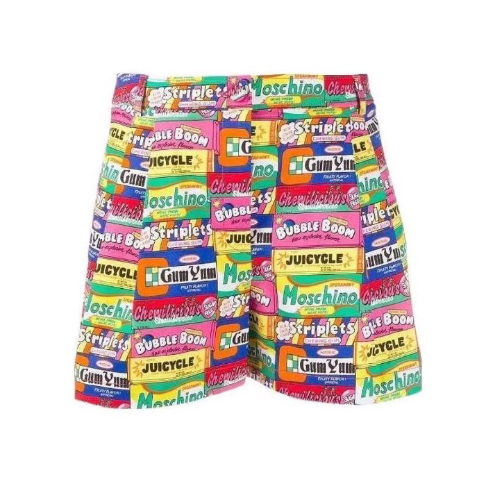 モスキーノ MOSCHINO LADIES SHORT PANTS  レディース ショートパンツ EA0319 0563 1888