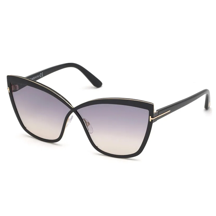 TOM FORD SUNGLASS トムフォードサングラス TF0715 01B Shiny Black/ Gradient Smoke