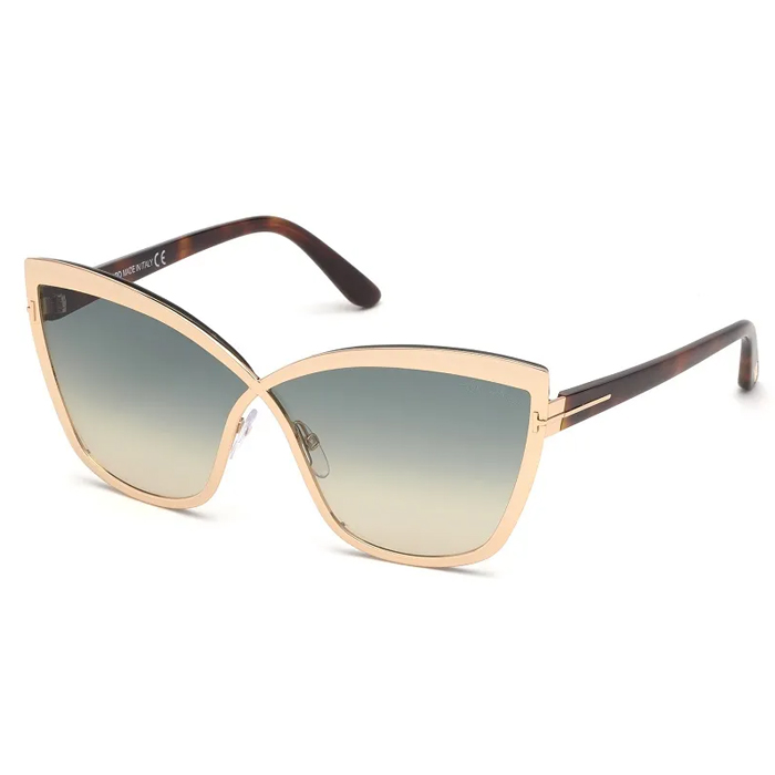 TOM FORD SUNGLASS トムフォードサングラス TF0715 28P Shiny Rose Gold/ Gradient Green