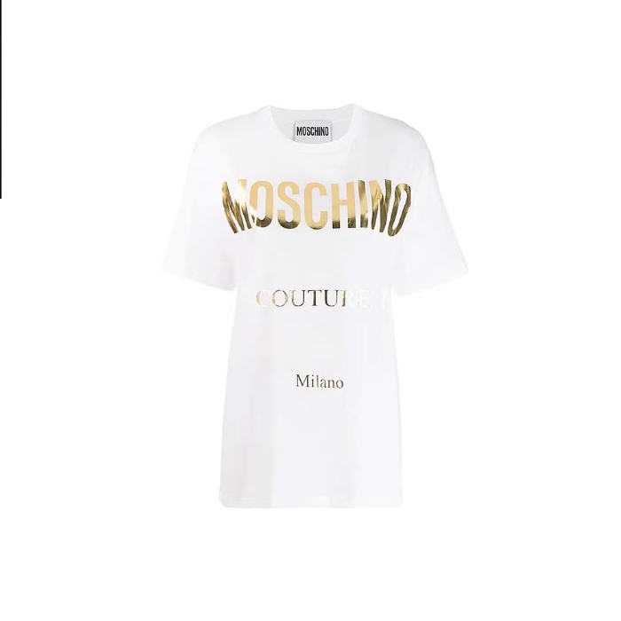 モスキーノ MOSCHINO LADIES T-SHIRT  レディース T シャツ EJ0701 5540 1002