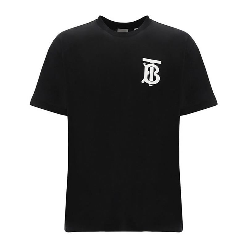 バーバリーBURBERRY メンズ ブラック Tシャツ 8017484 A1189 BLACK