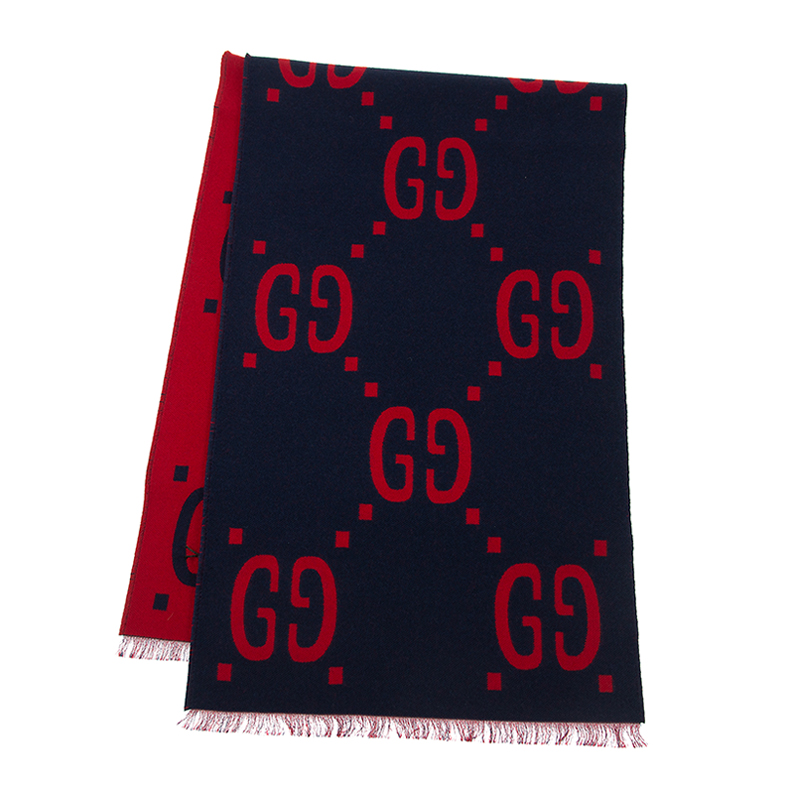 GUCCI LADIES MUFFLER グッチ レディース マフラー  495592 4G350 4074