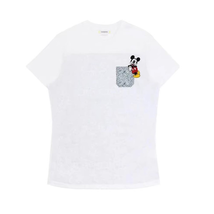 ICEBERG MEN T-SHIRT アイスバーグ メンズ Tシャツ F0BI 4017 1101