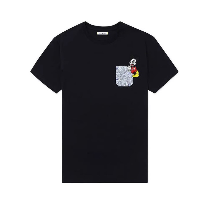 ICEBERG MEN T-SHIRT アイスバーグ メンズ Tシャツ F0BI 4017 6689