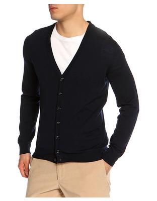 FERRAGAMO MEN'S KNITWEAR メンズニットウエア 12-0796 0497938 NAVY