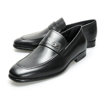 FERRAGAMO MEN'S SHOES シューズ 0584990 PAROS NERO