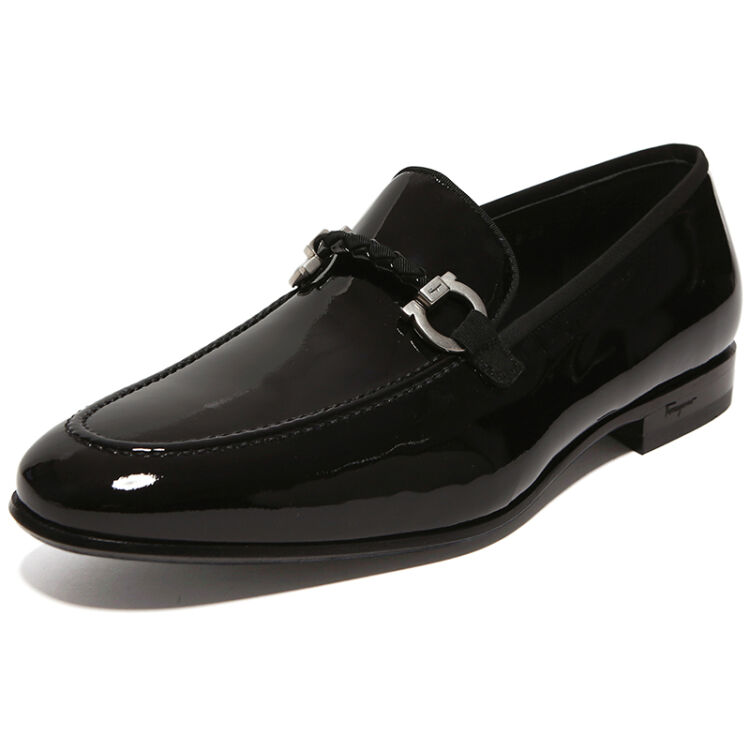 FERRAGAMO MEN'S SHOES シューズ 0629762 LORD NERO