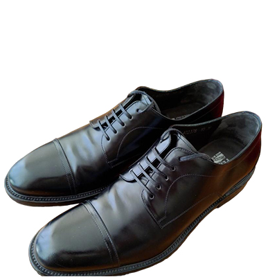 FERRAGAMO MEN'S SHOES シューズ 0642680 GATTO NERO