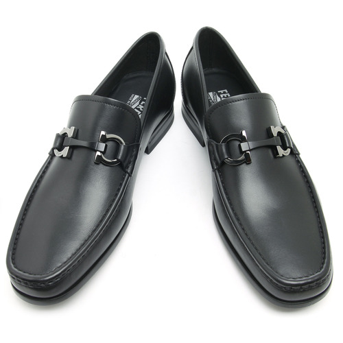 FERRAGAMO MEN'S SHOES シューズ 0647705 GRANDIOSO NERO