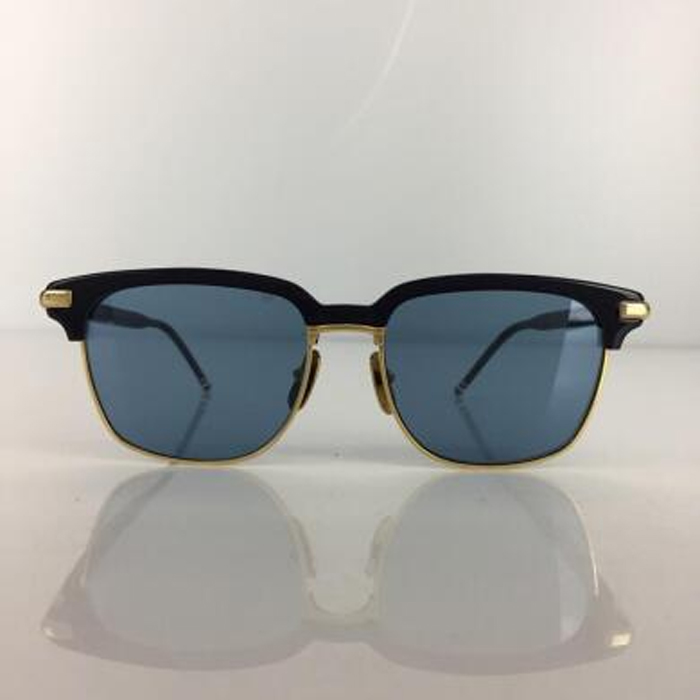 THOM BROWNE SUNGLASS トム ブラウン サングラス TB713C NVYGLD