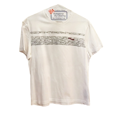 FERRAGAMO MEN'S T SHIRT Tシャツ 12-1469 0671981 BCO