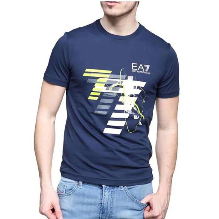 EA7 MEN T-SHIRT メンズTシャツ 3ZPT48 PJM9Z 1554