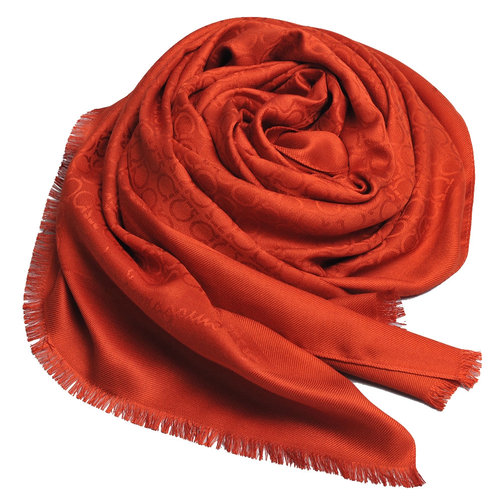 FERRAGAMO LADY SCARF スカーフ 32-3010 0564522 COTTO