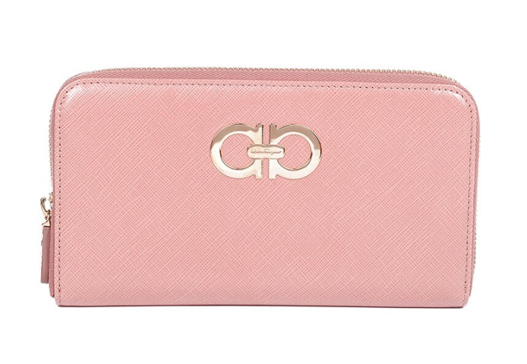 フェラガモ FERRAGAMO レディース ラウンドファスナー 長財布 22-B300 0583852 BLUSH