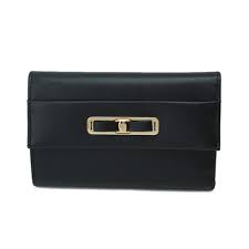 フェラガモ FERRAGAMO レディース ヴァラ リボン チェーンウォレット ショルダーバッグ 22-C126 0587981 NERO