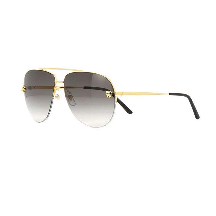 CARTIER SUNGLASS カルティエサングラス CT0065S 001 B48B73B