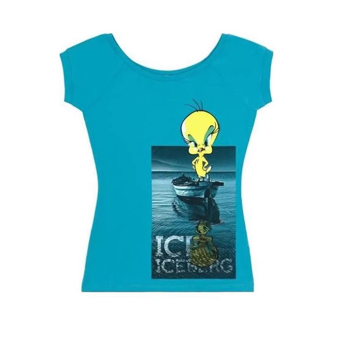 ICEBERG LADIES T-SHIRT アイスバーグ レディース Tシャツ F122 6314 6406