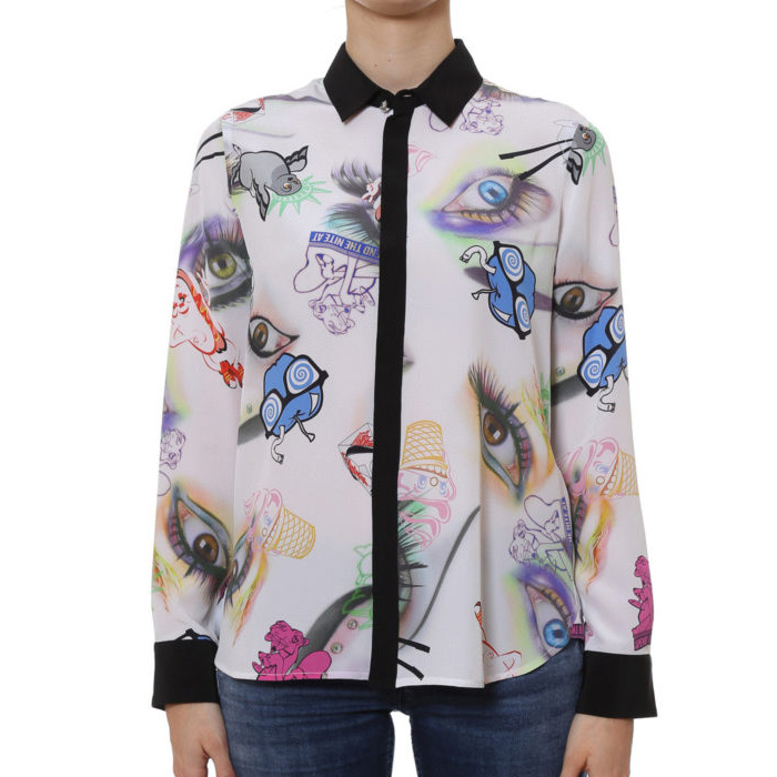 KENZO LADIES SHIRT ケンゾー レディース シャツ F752CH 147525 01