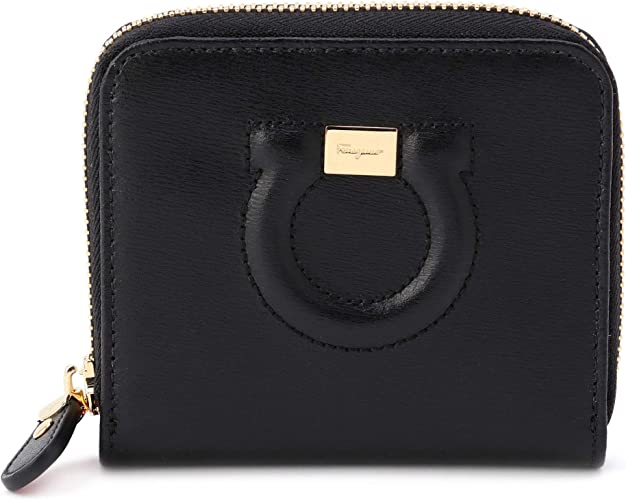 フェラガモ FERRAGAMO レディース 2つ折り財布 22-D201 0683645 NERO