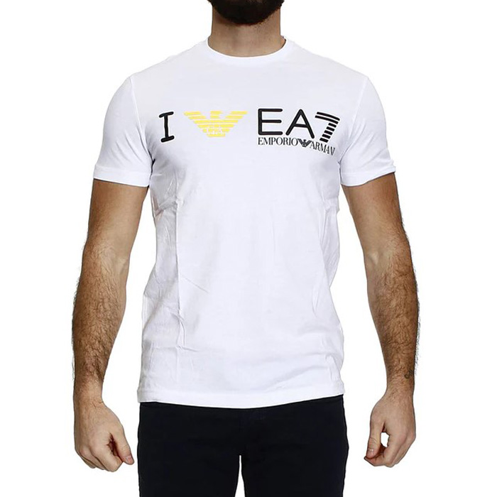 EA7 MEN T-SHIRT メンズTシャツ 273819 5P237 00010